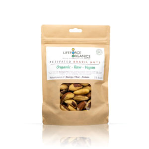 Activated organic Brazil nuts : ridiculously tasty snack