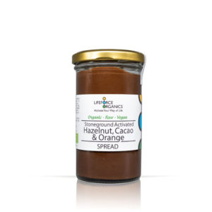 Activated Raw Hazelnut, Cacao & Orange Spread 250g (Organic)