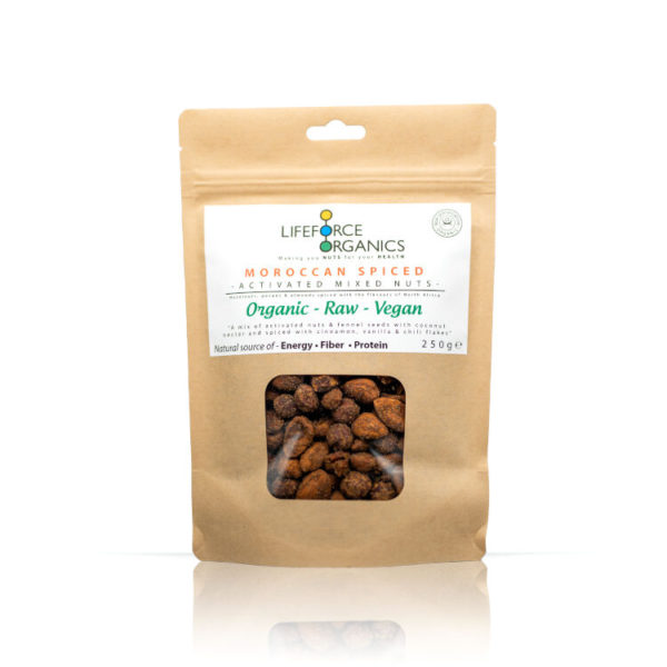 Moroccan Spiced – Activated Mixed Nuts